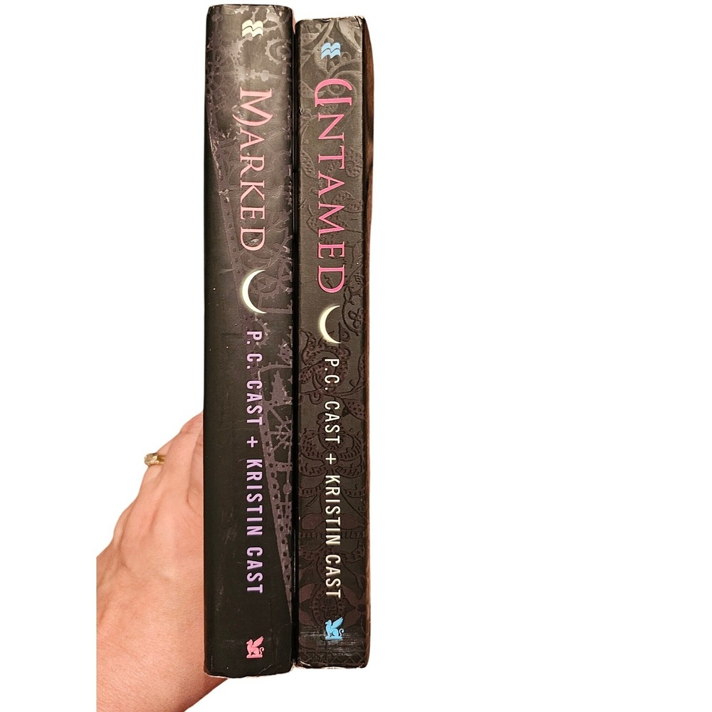 House of Night Book Lot Marked Hardcover Untamed Paperback PC Kristin Cast